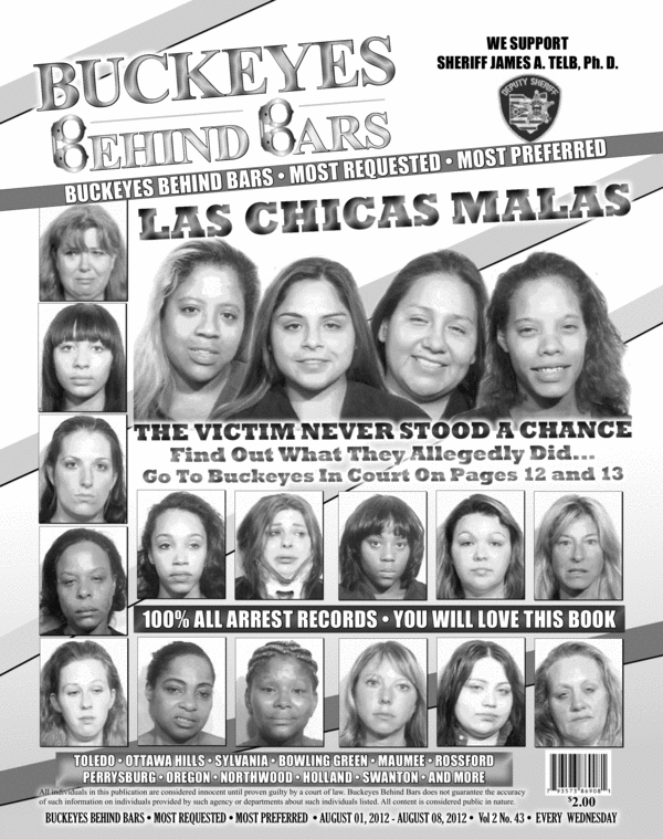 Product picture Buckey Behind Bars August 1st - August 8th Edition